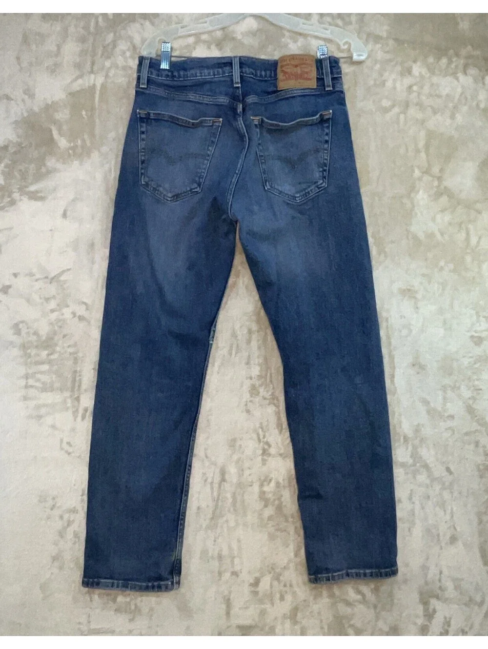 Levis 505 Jeans Mens 32x30 Blue Straight Leg Denim Cotton Casual (Actual  30x29)